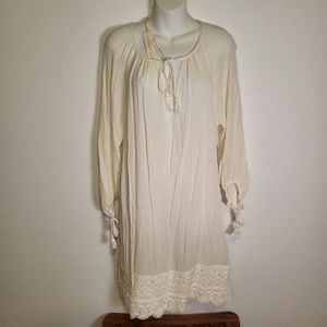 NWT Lovestitch sheer bohemian dress